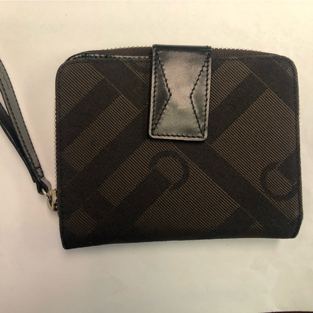Lancel Espresso brown French wallet.  EUC